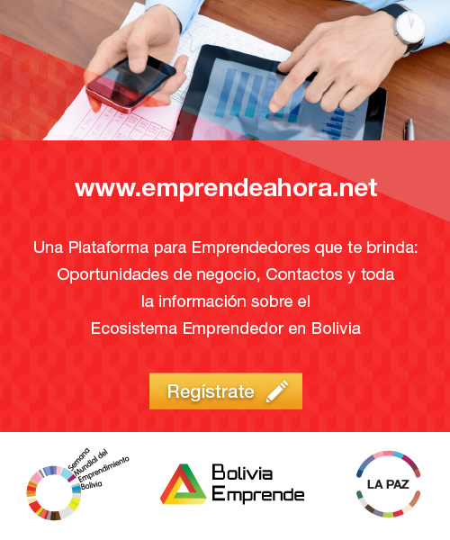 plataforma para emprendedores bolivia emprende