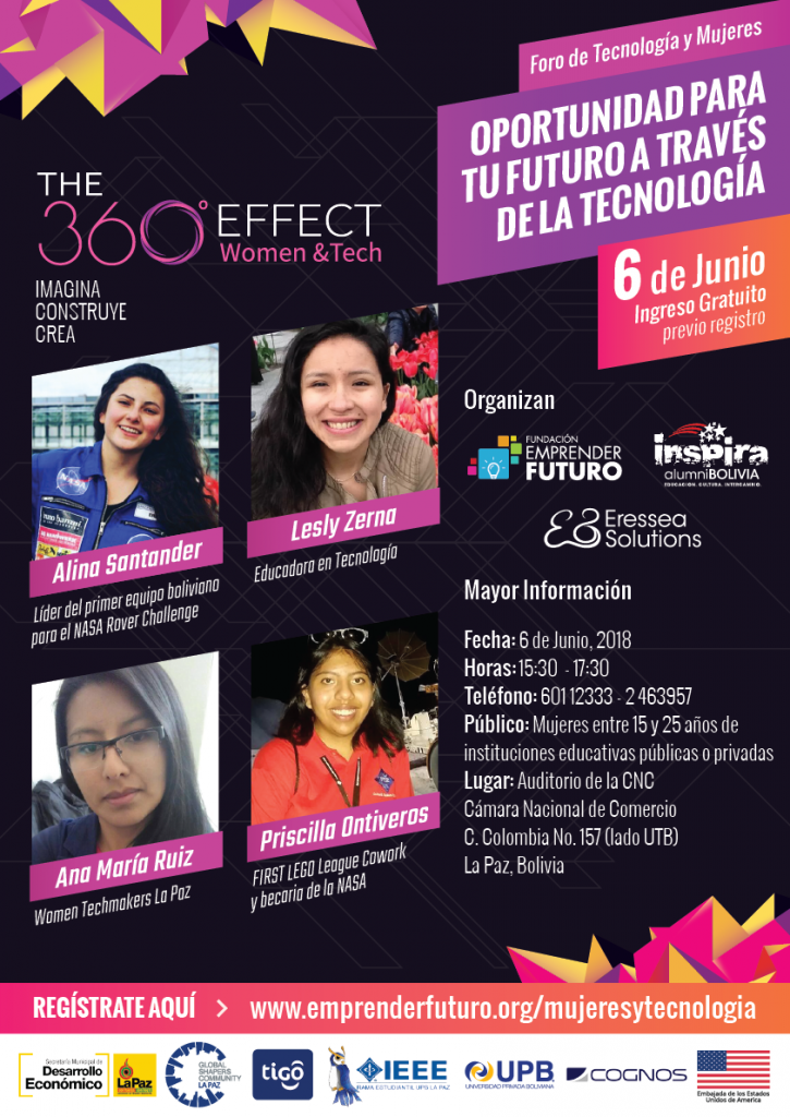 Foro de Mujeres y Tecnología: “Oportunidad para tu futuro a través de la tecnología”