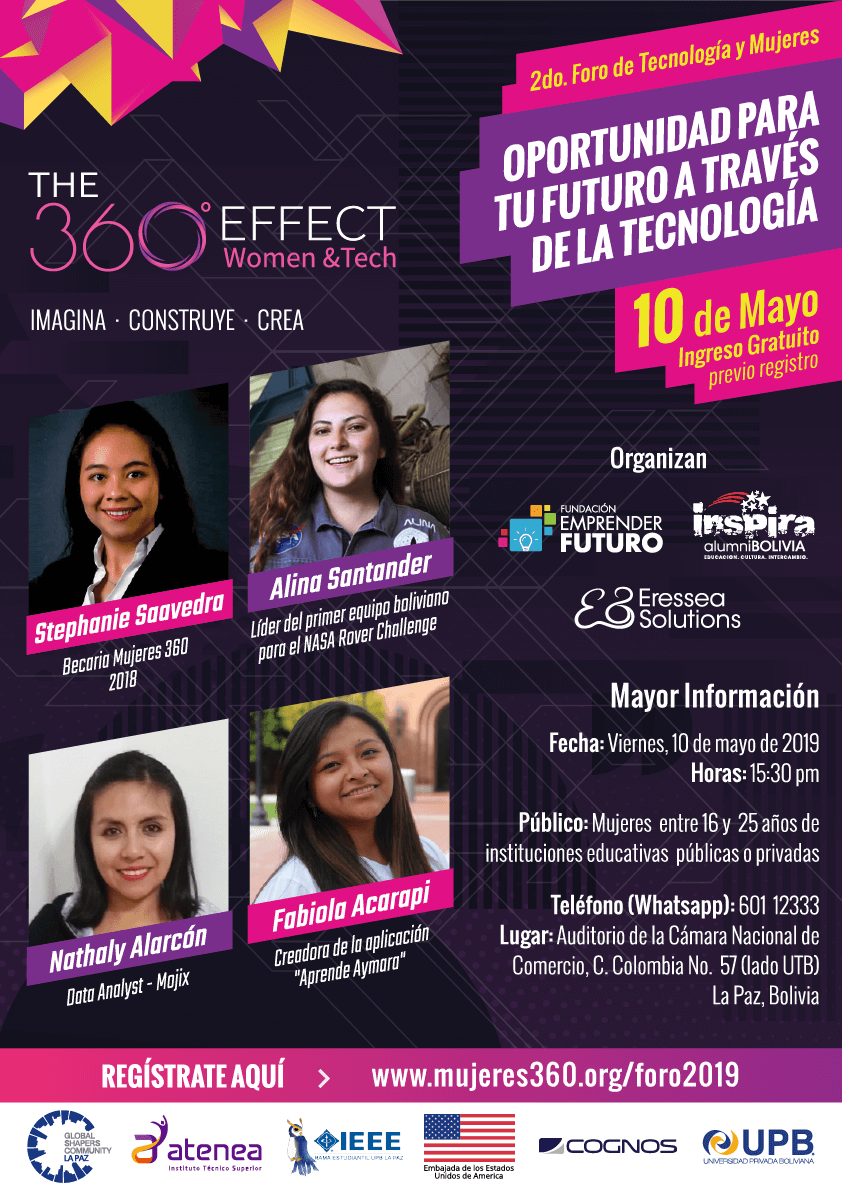 2do Foro de Tecnología y Mujeres “Oportunidad para tu futuro a través de la tecnología”