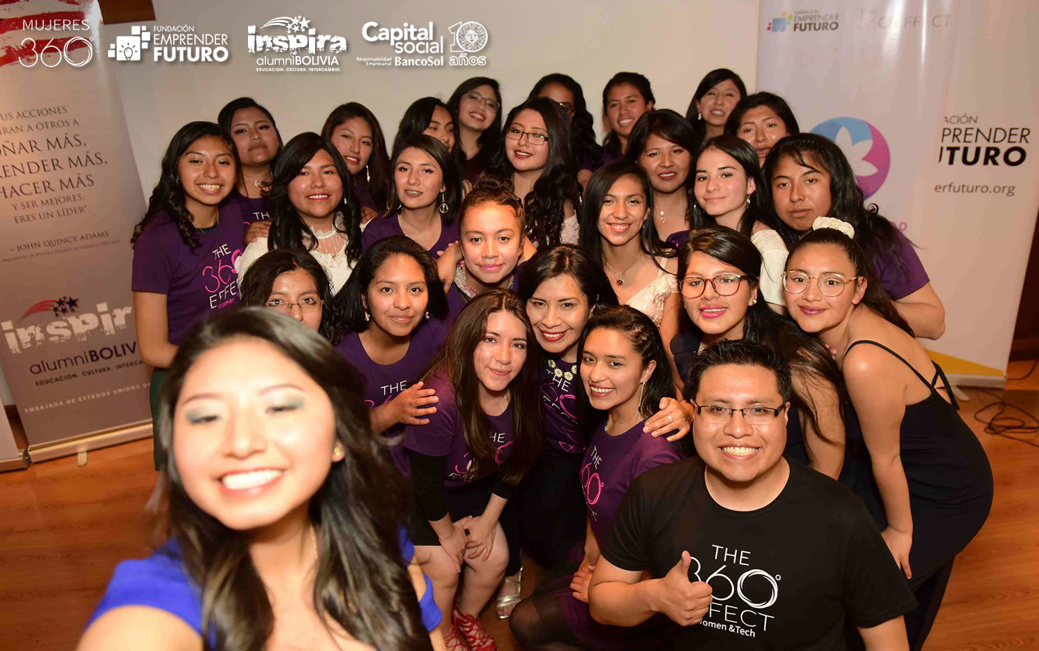 Graduación de la 2da Generación del Programa The 360 Effect Women and Tech