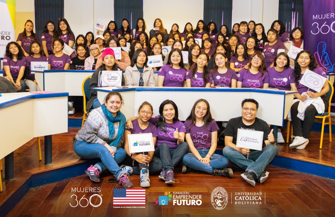 Mujeres 360 de La Paz fueron parte del primer encuentro del 2023