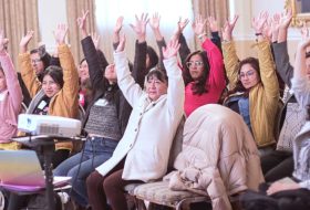 Emprendimientos que transforman: 40 potosinas inician un viaje de capacitación con AWE Bolivia