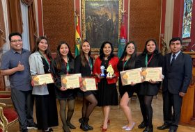 El Concejo Municipal distingue a Allison Silva y Global Shapers Hub La Paz por su impacto en la ciudad