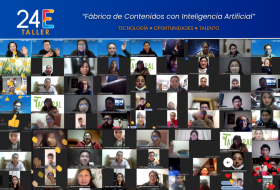 Emprendedores de todo el país aprendieron a crear contenido con Inteligencia Artificial en el Taller 24E de Emprender Futuro