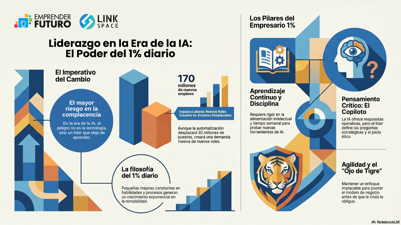 Liderazgo en la Era de la IA: El Poder del 1% diario